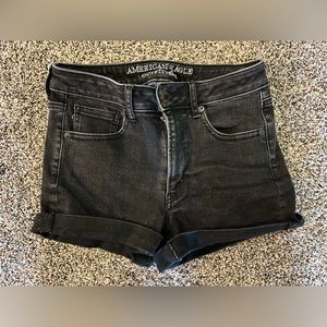 American Eagle Super Hi Rise Shortie Shorts - Sz 4 - Great Condition!